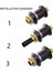 Bisiklet Namlu Mili Dağ Bisikleti 20MM Akslar Aracılığıyla 15MM Aks Adaptörü 110MM Çatal Alüminyum Alaşımlı Bisiklet (Yurt Dışından) 3