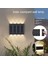 Adet Güneş Lambası Dış Mekan LED Işıkları Su Geçirmez Bahçe Dekorasyonu Için Balkon Yard Sokak Duvar Lambası Dekor Bahçe Lambası (Yurt Dışından) 5
