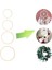 Dream Catcher Yüzükler 24 Adet Ahşap Bambu Çiçek Çember Dıy Çelenk Dekor Düğün Çelenk Dekor ve Duvar Asılı El Sanatları (Yurt Dışından) 2