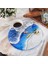 2x Dıy Reçine Epoksi Kalıp Coaster Tepsi Daire Silikon Kalıp 12 Inç Placemat Tatlı Teşhir Tepsisi Kalıp (Yurt Dışından) 2