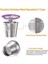Stainless Steel Coffee Cup Reusable K Cup For 2.0/1.0 Mini Plus Coffee Filter Accessory Coffee Cup Refillable (Yurt Dışından) 3