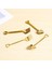 8 Pieces Shovel Spoon Fork Shovel Coffee Spoon Shovel Handle Dessert Spoon Ice Cream Spoon Shovel Shape Fork (Gold) (Yurt Dışından) 5