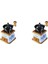 2x Manual Coffee Grinder New Ceramic Hand Grinder Small Coffee Powder Grinder Household Grinder Ceramic Grinding Core (Yurt Dışından) 1