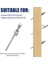 50 Paket 30 Derece Paslanmaz Çelik Açı Eğimli Yıkayıcı, 1/4 Inç/6.6mm 30 Derece Yıkayıcı Kablo Korkuluk Kiti Için (Yurt Dışından) 2