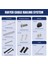 50 Paket 30 Derece Paslanmaz Çelik Açı Eğimli Yıkayıcı, 1/4 Inç/6.6mm 30 Derece Yıkayıcı Kablo Korkuluk Kiti Için (Yurt Dışından) 4