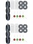 2 Takım Ecovacs Deebot T10/T10 Turbo Parçaları Hepa Filtre Ana Yan Fırça Paspas Pedi Robotlu Süpürge Yedek Aksesuar (Yurt Dışından) 2