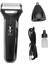 Surker SK-532 Elektrikli Erkek Tıraş Makinesi Pistonlu 2 Bıçaklı Elektrikli I-Tıraş Makinesi Hızlı Şarj Tıraş Makinesi Kuru/ıslak Su Geçirmez (Siyah) (Yurt Dışından) 5