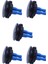 5x 5V-25V Dc Voltmetre LED Dijital Ekran Panele Monte Yuvarlak Su Geçirmez Araba Motosiklet Araba (Yurt Dışından) 1