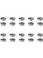 20PCS Stainless Steel 58MM Coffee Tea Filter Basket For Espresso Coffee Machine Accessories Powder Bowl (Yurt Dışından) 1