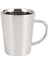 340 ml Stainless Steel Copper Plated Coffee Cup Double Layers 304 High Temperature Resistance Milk Tea Mug Silver (Yurt Dışından) 2