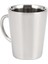 340 ml Stainless Steel Copper Plated Coffee Cup Double Layers 304 High Temperature Resistance Milk Tea Mug Silver (Yurt Dışından) 4