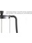 1000ML 1l Household Hand Punch Pot Simple Pressure Pot Coffee Brewing Pot French Filter Tea Brewer Coffee Pot (Yurt Dışından) 3