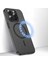 iPhone15 Pro Case Telefon Kapağı Magsafe Splash Mürekkep Olumlu Doku Pc Kabuk Matte Beyaz ile Uyumlu (Yurt Dışından) 3