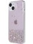 iPhone15 Plus Case Starry Sky Sparkle Epoxy Yumuşak Tpu Telefon Kapak Pembe (Yurt Dışından) 3