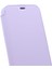 iPhone15 Pro Koruyucu Kılıf Kart Tutucu Kickstand Sıvı Silikon Cilt Touch Telefon Kapak Işık Mor (Yurt Dışından) 5