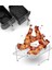 2x Hava Fritöz Rafı Ninja DZ201/DZ401 Foodi Aksesuarları Paslanmaz Çelik Çok Katmanlı Istiflenebilir Kurutucu Rafı (Yurt Dışından) 5