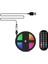 Renk Değiştiren Müzik Senkronizasyonlu LED Işıklar Rgb Işıklar 5050SMD Ev Partisi Için Uzaktan Kumanda ile App Kontrolü 3 Metre (Yurt Dışından) 2