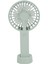 El Kişisel Fan USB Taşınabilir Masaüstü Mini Fan Mini Soğutucu LED Işık ile Seyahat Açık Ev Ofis Sessiz Masa Fanları-Yeşil (Yurt Dışından) 1