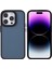 iPhone15 Pro Max Telefon Kılıfı Pc+Tpu Metal Lens Çerçeve-Siyah ile Şok Geçirmez Koruyucu Kapak (Yurt Dışından) 1