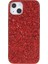 iPhone14 Plus Için Case Elektrapan Çerçeve Glitter Pulins Telefon Kapak-Kırmızı (Yurt Dışından) 2