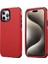 iPhone15 Pro Telefon Kılıfı Için 3-1 Arada Tpu+Pc Kırtan Köşeler Koruma Kapak-Kırmızı+Siyah (Yurt Dışından) 1