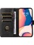 iPhone15 Şok Geçirmez Telefon Kabuğu Buzağı Doku Standı Pu Derisi+Tpu Telefon Kapağı Cüzdan-Kırmızı (Yurt Dışından) 3