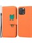 iPhone13 Pro 6.1 Inç Için Coveroon Hayvan Desen Pu Deri Cüzdan Cep Telefonu Vaka-Orange Için (Yurt Dışından) 1