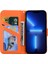 iPhone13 Pro 6.1 Inç Için Coveroon Hayvan Desen Pu Deri Cüzdan Cep Telefonu Vaka-Orange Için (Yurt Dışından) 3