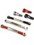 Metal Direksiyon Çekme Çubuğu Servo Bağlantı Çubuğu 1/12 Rc Araba Aksesuarları, Siyah (Yurt Dışından) 5