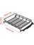 Eksenel SCX10 Için Metal 155X105MM Bagaj Taşıyıcı Tavan Rafı (Yurt Dışından) 5