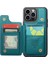 iPhone15 Pro Kickstand Case Card Tutucu Parlak Telefon Kapak Yeşil (Yurt Dışından) 3