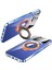 Pc Telefon Kılıfı iPhone15 Pro Max Elektrokaplatma Cam Lens Film Kickstand Cover Magsafe-Şeffaf Turuncu ile Uyumlu (Yurt Dışından) 1