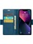 iPhone15 Plus Için Rfıd Engelleme Şok Geçirmez Telefon Kapağı Pu Deri Stand Cüzdan Kılıf Mavisi (Yurt Dışından) 2
