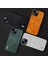 iPhone14 Plus Içinplus Shockproof Cover Litchi Doku Deri Kaplamalı Tpu+Pc Koruyucu Telefon Kılıf Black (Yurt Dışından) 2