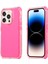 iPhone15 Pro Söndürülebilir 3-1 Arada Pc+Tpu Kapak Şok Geçirmez Cep Telefonu Vaka-Rose (Yurt Dışından) 1