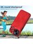 iPhone14 Case Ring Buckle Deri+Tpu Telefon Kapağı Kart Yuvaları-Kırmızı (Yurt Dışından) 5