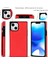 iPhone15 Plus Manyetik Buttons Için Kickstand Telefon Kasası Rfıd Blooking Card Tutucu Kapak Uzun Kayış Kırmızısı (Yurt Dışından) 4