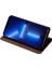 iPhone15 Plus Deri Kart Tutucu Için Stand Kapağı Manyetik Kapanış Cilt Touch Telefon Vaka-Dark Brown (Yurt Dışından) 4