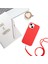 iPhone15 Plus Kasa Biyolojik Olarak Parçalanabilir Buğday Samanı+Tpu Anti-Slatch Anti-Clatch Akıllı Telefon Kapağı Uzun Ip Kırmızısı (Yurt Dışından) 5
