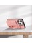 iPhone14 Pro Max Case Kickstand Card Tutucu Tpu+Deri Telefon Kapak Pembe (Yurt Dışından) 3