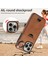 Için iPhone15 Pro Max Shockproof Case ile Kart Yuvası Buzağı Dokusu Geri Kapak Kılıfı (Yurt Dışından) 5