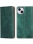 iPhone15 Plus Artı Manyetik Kapanma Standı Cüzdanı Pu Deri+Tpu Telefon Kapak Yeşili Için (Yurt Dışından) 1