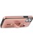 iPhone11 Pro Case Pu Deri+Tpu Gizli Kart Tutucu Kickstand-Rose Gold ile Damla Geçirmez Telefon Kapağı (Yurt Dışından) 2