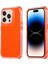 iPhone15 Pro Max Için Four Corners Yastıklama Telefon Kılıfı Pc+Tpu Moblie Telefon Geri Kapak-Orange (Yurt Dışından) 1