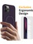 iPhone12/12 Pro Case Kickstand Telefon Kapağı Magsafe-Dark Mor ile Uyumlu (Yurt Dışından) 3