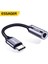 Essager USB Tip-C - 3,5 mm Jack Dişi Adaptör Kulaklık Kulaklık Tip C - 3,5 mm Aux Ses Kablosu Xiaomi Samsung Huawei Için (Yurt Dışından) 1