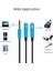 Esnek 3.5mm Ses Kablosu Kulaklık Aux Y Splitter Mikrofon Adaptörü Ses Kablosu 1 Erkek 2 Kadın Mikrofon Kablosu Mikrofon Mikser (Yurt Dışından) 3