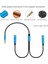 Esnek 3.5mm Ses Kablosu Kulaklık Aux Y Splitter Mikrofon Adaptörü Ses Kablosu 1 Erkek 2 Kadın Mikrofon Kablosu Mikrofon Mikser (Yurt Dışından) 5