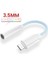 Naylon 3.5mm Aux Kablosu Adaptörü iPhone 14 13 12 Pro Adaptör Kulaklık Konektörü Mini Ses Ayırıcı Ios 14 Üstü Adaptör (Yurt Dışından) 1