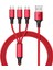 USB Kablosu iPhone 12 11 Xs x 8 7 6 Şarj Şarj Cihazı 3 In 1 Mikro USB Kablosu USB Tip C Cep Telefonu Kabloları Samsung S9 (Yurt Dışından) 1